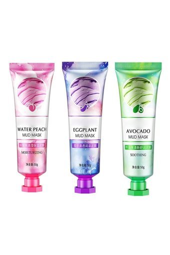 Bioaqua Killi Nemlendiricili Krem Yüz Maskesi 3x50 gr