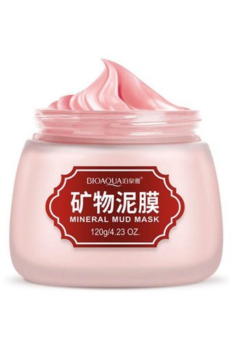 Bioaqua Mineralli Çamur Nemlendiricili Krem Yüz Maskesi 120 gr