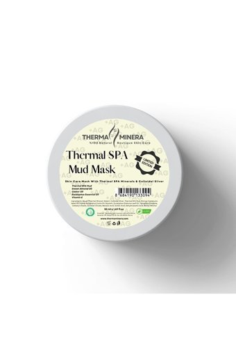 Thermaminera Sılver Spirulina Nemlendiricili Soyulabilir Krem Yüz Maskesi