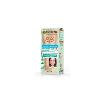 Garnier Hyaluronik Aloe 5'i 1 Arada Karma-Yağlı Ciltler İçin Sivilce Yapmayan BB Krem Açık Ton