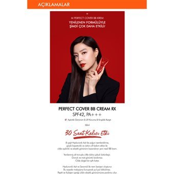 Missha M Perfect Cover No: 22 Karma Ciltler İçin Suya Dayanıklı Su Bazlı BB Krem Açık Ton