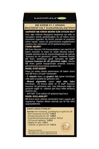 Garnier Normal Ciltler İçin BB Krem Açık Ton