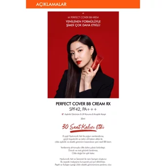 Missha M Perfect Cover No: 25 Karma Ciltler İçin Suya Dayanıklı Su Bazlı BB Krem Orta Ton