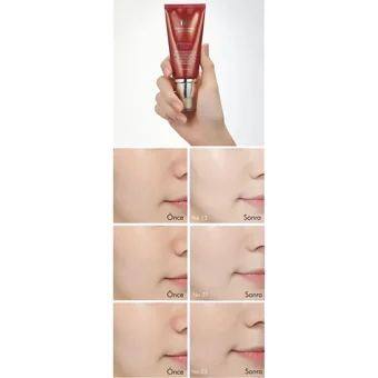 Missha M Perfect Cover No: 27 Hassas Ciltler İçin Suya Dayanıklı Su Bazlı BB Krem Açık Ton