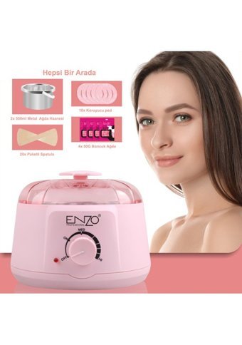 Enzo 1+1 Boncuk Ağda Makinesi