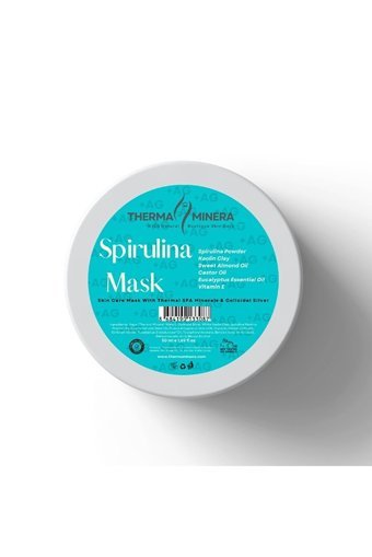 Thermaminera Sılver Spirulina Nemlendiricili Krem Yüz Maskesi