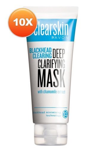 Avon Clearskin Jel Yüz Maskesi 10x75 ml