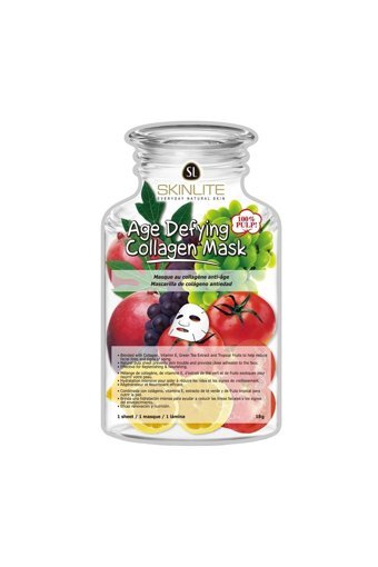 Skinlite Yaşlanma Karşıtı Kolajen Nemlendiricili Kağıt Yüz Maskesi 18 gr