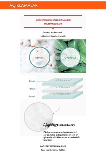 Missha Madecassoside Gauze Nemlendiricili Soyulabilir Kağıt Yüz Maskesi