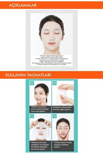 Missha Madecassoside Gauze Nemlendiricili Soyulabilir Kağıt Yüz Maskesi