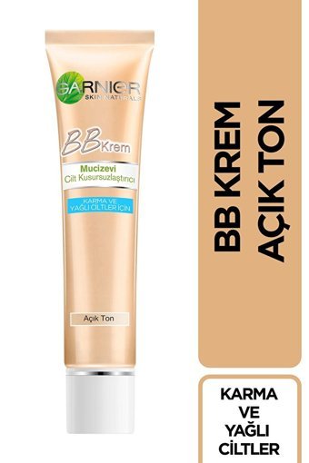Garnier Karma-Yağlı Ciltler İçin BB Krem Açık Ton