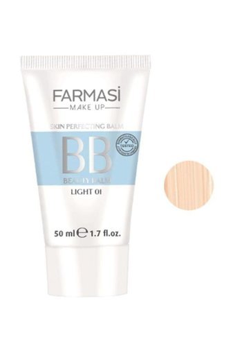 Farmasi All In One Tüm Ciltler İçin Suya Dayanıklı Su Bazlı Sivilce Yapmayan Işıltılı BB Krem Açık Ton