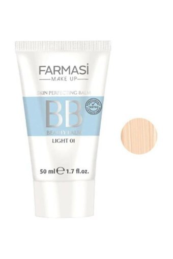 Farmasi All In One Tüm Ciltler İçin Suya Dayanıklı Su Bazlı Sivilce Yapmayan Işıltılı BB Krem Açık Ton