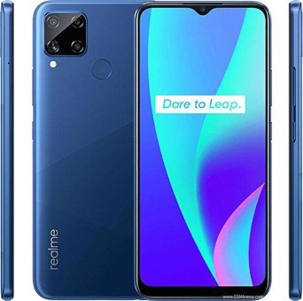 Realme C15 64 GB Hafıza 4 GB Ram 6.5 inç 13 MP IPS LCD Çift Hatlı 6000 mAh Android Yenilenmiş Cep Telefonu Mavi