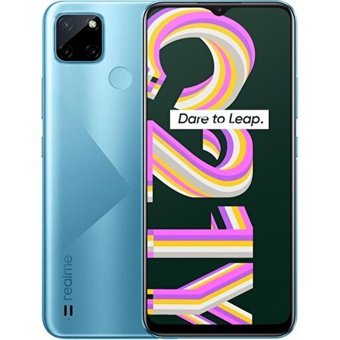 Realme C21Y 64 GB Hafıza 4 GB Ram 6.5 inç 13 MP IPS LCD Çift Hatlı 5000 mAh Android Yenilenmiş Cep Telefonu Mavi