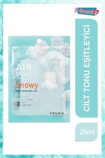 Frudia Air Snowy Kağıt Yüz Maskesi 3 Adet
