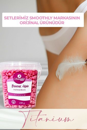 Smoothly 1+1 Boncuk Ağda Makinesi + 2xBoncuk Ağda