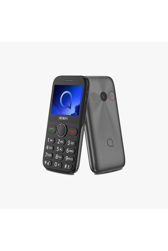 Alcatel 2019G 16 MB Hafıza 8 MB Ram 2.4 inç 0.3 MP TFT 970 mAh Yenilenmiş Cep Telefonu Metalik Gri