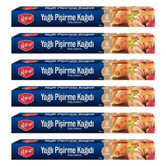 Roll-Up Yağlı Pişirme Kağıdı 6 Paket