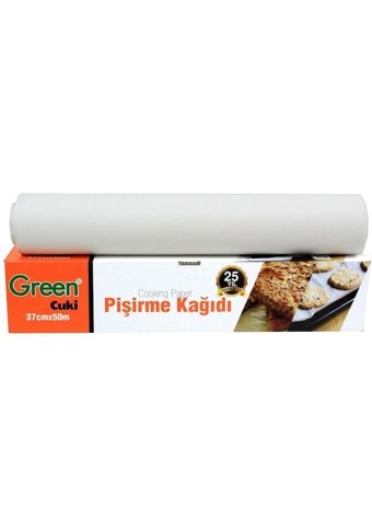 Green Cuki Yağlı Fırın Tepsi Pişirme Kağıdı 10 Paket