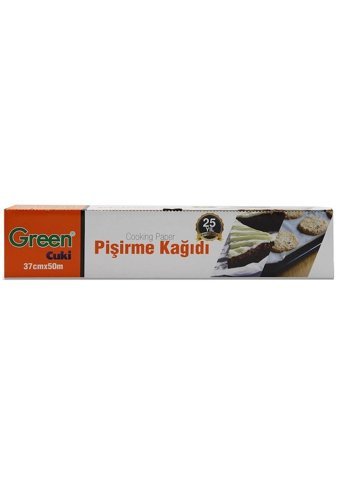 Green Cuki Yağlı Fırın Tepsi Pişirme Kağıdı 10 Paket