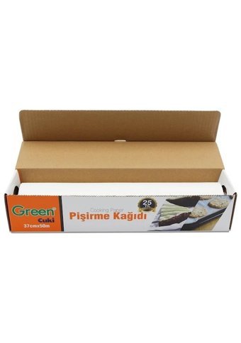 Green Cuki Yağlı Fırın Tepsi Pişirme Kağıdı 10 Paket