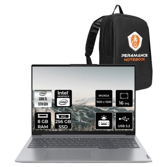 LENOVO ThinkBook 16 G6 i5 13420H 8GB 256GB SSD 16" WUXGA FDOS Dizüstü Bilgisayar & PER4 ÇANTA