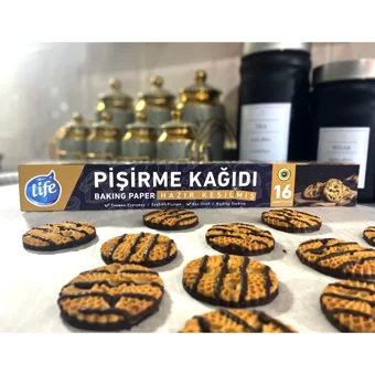 Life Kesilmiş Pişirme Kağıdı 16 Adet