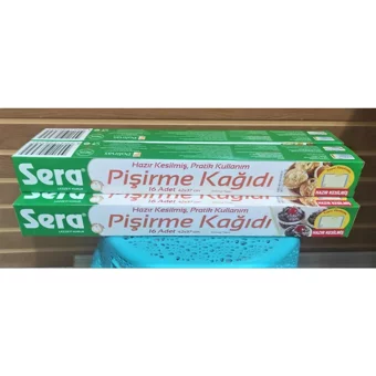 Sera Kesilmiş Pişirme Kağıdı 4x16 Adet
