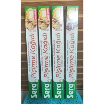 Sera Kesilmiş Pişirme Kağıdı 4x16 Adet