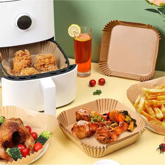 Gurme Chef Kare Aifryer Pişirme Kağıdı 50 Adet