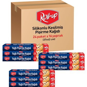 Roll-Up Kesilmiş Yağlı Pişirme Kağıdı 24x16 Adet