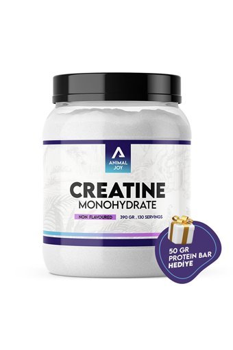 Animal Joy Creatine Monohydrate Aromasız Toz Kreatin 390 gr