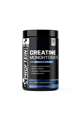 Proftein Creatine Monohydrate Aromasız Toz Kreatin 500 gr