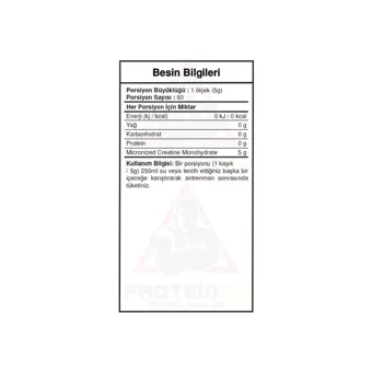 Bigjoy Sports Creabig Powder Aromasız Toz Kreatin 300 gr