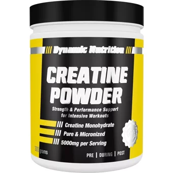 Dynamic Nutrition Creatine Powder Aromasız Toz Kreatin 300 gr