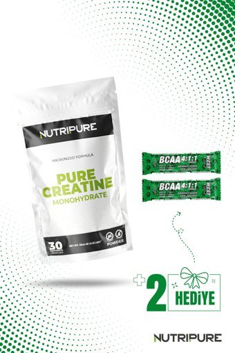 Nutripure Creatine Monohydrate Aromasız Toz Kreatin 150,6 gr