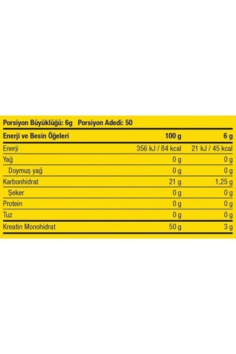 Dynamic Nutrition Dynamic Creatine Ananas Aromalı Toz Kreatin 300 gr