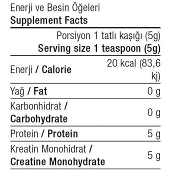 West Nutrition Creatine Monohydrate Aromasız Toz Kreatin 300 gr