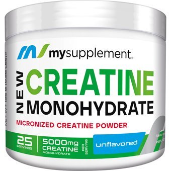 Mysupplement Micronised Creatine Monohydrate Aromasız Toz Kreatin 125 gr