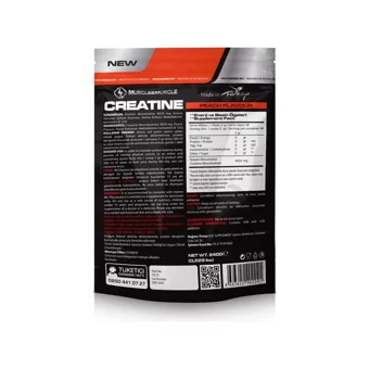 Muscle&Muscle Micronised Creatine Monohydrate Şeftali Aromalı Toz Kreatin 240 gr