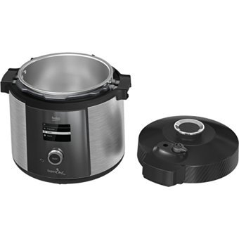 Beko Mc 5251 1100 W Paslanmaz Çelik 5.5 lt Hazneli Dokunmatik Zamanlayıcılı Çok Amaçlı Buharlı Pişirici Gri