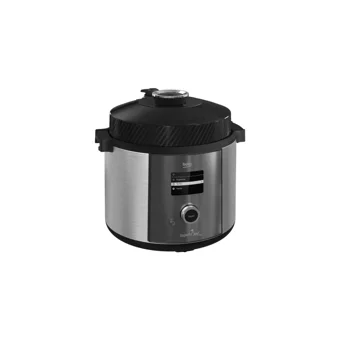Beko Mc 5251 1100 W Paslanmaz Çelik 5.5 lt Hazneli Dokunmatik Zamanlayıcılı Çok Amaçlı Buharlı Pişirici Gri