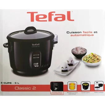 Tefal Rk102811 500 W Paslanmaz Çelik 3 lt Hazneli Buharlı Pişirici Siyah
