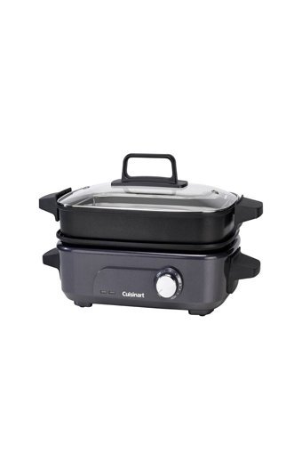 Cuisinart Grmc3E 1400 W Paslanmaz Çelik 4.7 lt Hazneli Çok Amaçlı Buharlı Pişirici Siyah