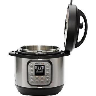 Instant Pot Duo Mini 700 W Paslanmaz Çelik 3 lt Hazneli Zamanlayıcılı Çok Amaçlı Buharlı Pişirici Gri