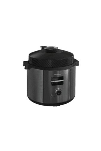 Grundig Mc 425911 1100 W Paslanmaz Çelik 5.5 lt Hazneli Dokunmatik Zamanlayıcılı Çok Amaçlı Buharlı Pişirici Siyah