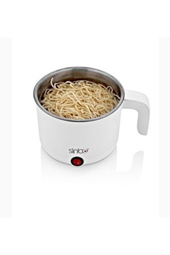 Sinbo Sco-5043 400 W Plastik 1 lt Hazneli Çok Amaçlı Buharlı Pişirici Beyaz