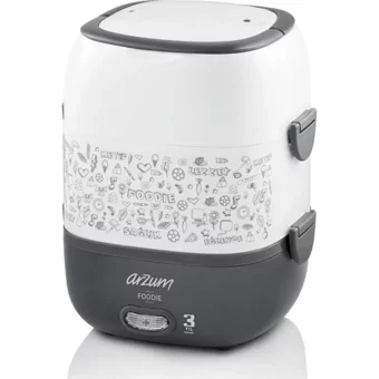 Arzum Ar1073 270 W Paslanmaz Çelik 1.65 lt Hazneli Buharlı Pişirici Beyaz