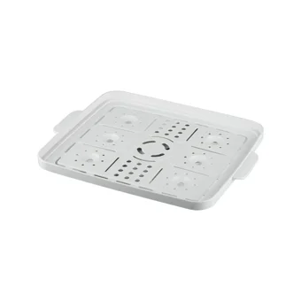 Raf 1200 W Plastik 12 lt Hazneli Çok Amaçlı Buharlı Pişirici Beyaz